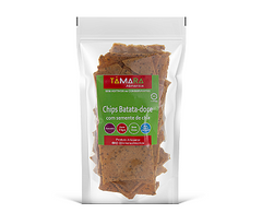Chips de Batata Doce e Chia 75g Tâmara Snacks