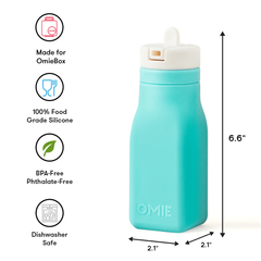Garrafa OmieBottle de Silicone 250ml