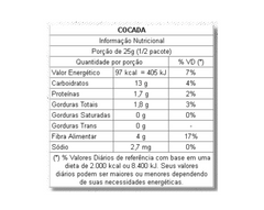 Cocada Cubos 50g Popai