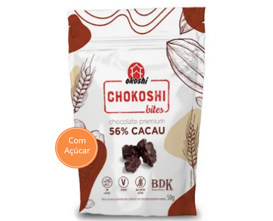 Flocos de Arroz com 56% Cacau 50g Okoshi 649