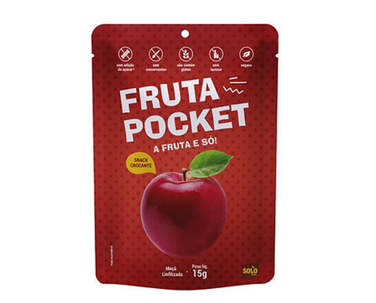 Maçã Liofilizada 15g Fruta Pocket 624