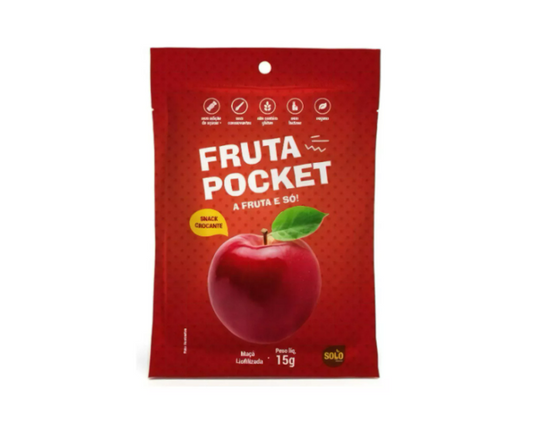 Maçã Liofilizada 15g Fruta Pocket 632