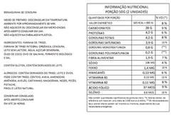 Bisnaguinha Cenoura 6un. Sementinha