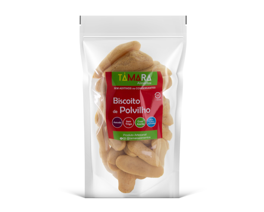 Biscoito de Polvilho com Chia 85g Tâmara