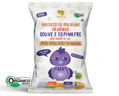 Biscoito Polvilho Couve s/ sal 40g Crilancha