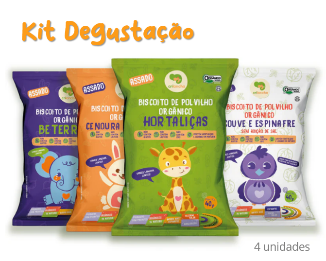 Kit Degustação Polvilhos 4un. Crilancha