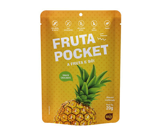 Abacaxi Liofilizado 20g Fruta Pocket
