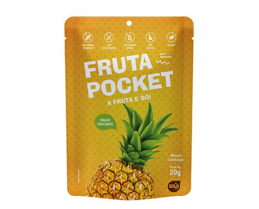 Abacaxi Liofilizado 20g Fruta Pocket 622