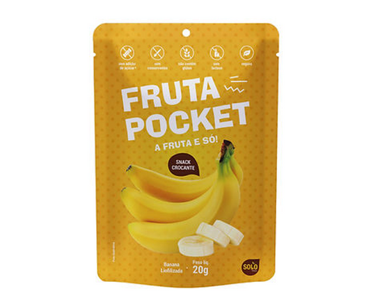 Banana Liofilizada 20g Fruta Pocket 623