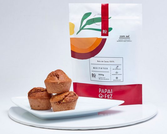 Minibolo Cacau 300g Papai Que Fez 654