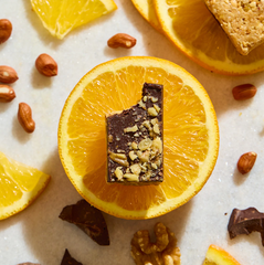 Paçoca Laranja Chocolate e Nozes 30g Manduí
