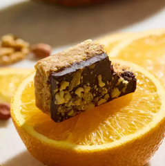 Paçoca Laranja Chocolate e Nozes 30g Manduí