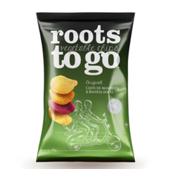 Chips Mandioca e Batatas Doce 45g Roots to go