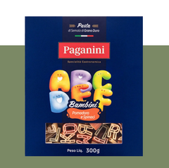 Massinha Letrinhas 250g Paganini