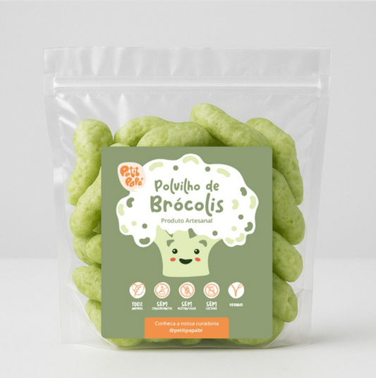 Biscoito Polvilho Brócolis 30g Petit Papá 538