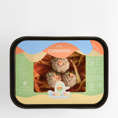 Prato Talharim c/ Almôndegas PIUPI 250g Panelitas