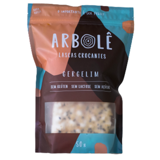 Lascas Crocantes de Gergelim 50g Arbolê 1019