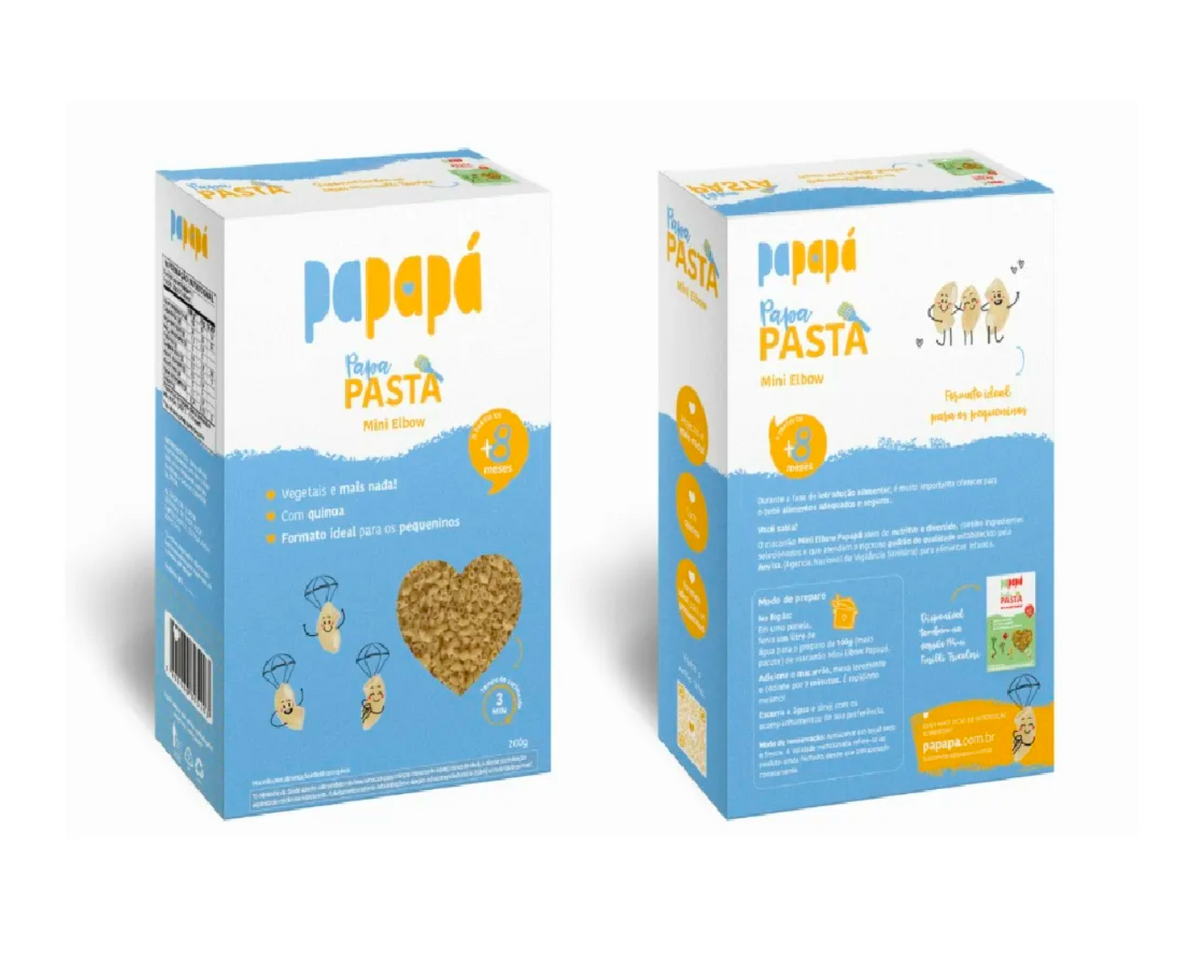 Pasta Mini Elbow com Quinoa 200g Papapá