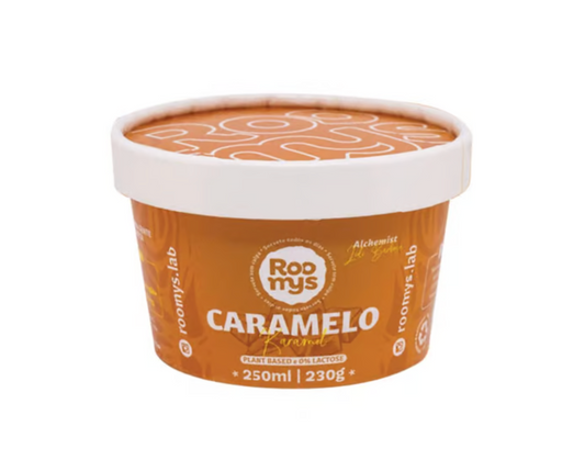 Sorvete Vegano Caramelo 100ml Roomys 1398