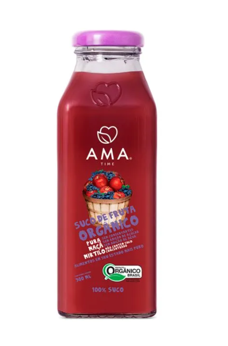 Suco de Mirtilo 300ml AMA Time