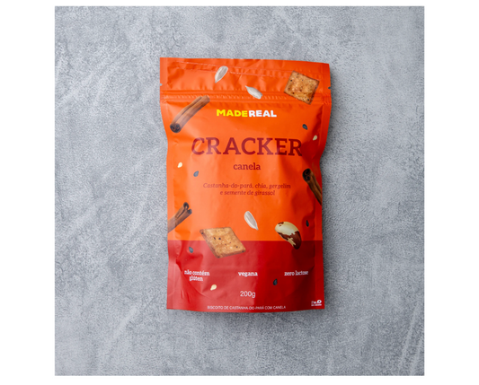 Cracker de Canela 200g Made Real 1394