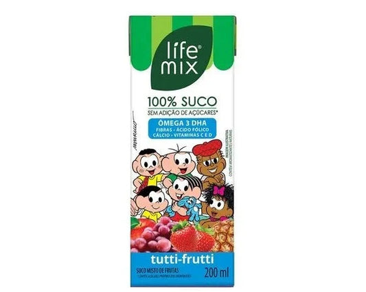 Suco de Tutti Frutti Orgânico 200ml Lifemix 551