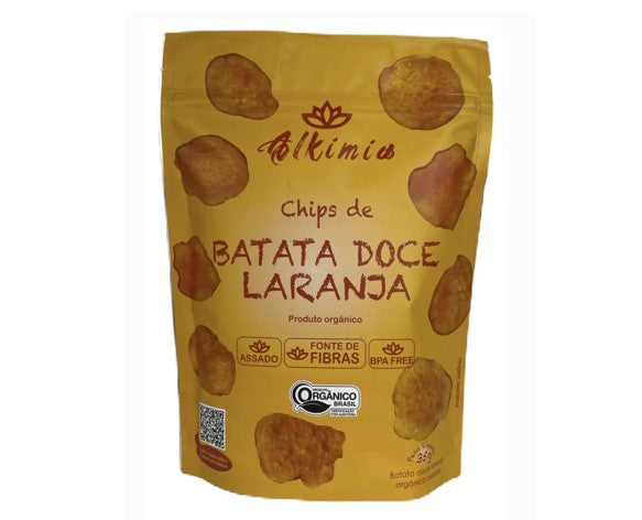 Chips de Batata Doce Laranja Org. 35g Alkimia