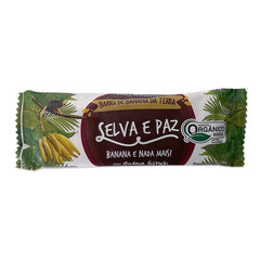 Barra Banana da Terra Orgânico Vegano 30g Selva e Paz