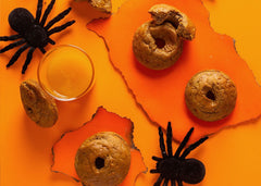 Donuts de Abóbora Halloween 4un. Padaria dos Bebês