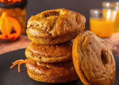 Donuts de Abóbora Halloween 4un. Padaria dos Bebês