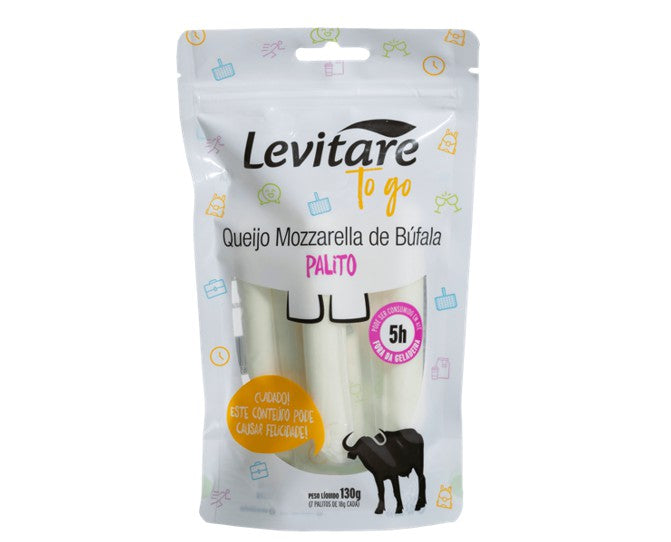 Queijo Mussarela Búfala Palito 130g Levitare