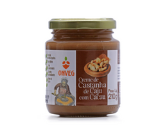 Pasta de Castanha de Caju com Cacau 210 gramas Onveg